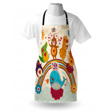 Rainbow Birthday Apron