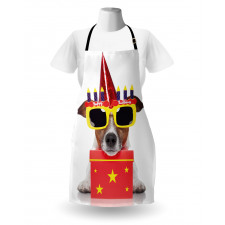 Party Dog Sunglasses Apron