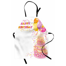 Girl Theme Cake Apron