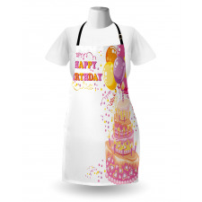 Girl Theme Cake Apron