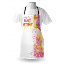 Girl Theme Cake Apron