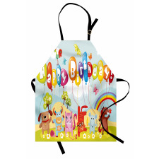 Farm Barn Animals Apron