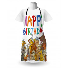 Streets Dogs Animals Apron