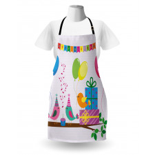 Song Birds Cones Apron