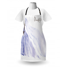 Abstract Wedding Apron