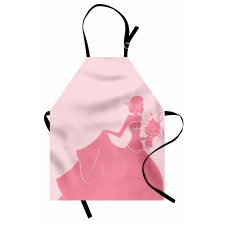 Pink Wedding Dress Apron