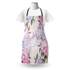 Bride Hydrangeas Apron