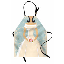 Sketch Bride Dress Apron