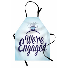 We Are Engaged Apron