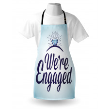 We Are Engaged Apron
