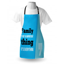 Family Writing Apron