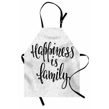 Happiness Phrase Apron