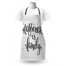 Happiness Phrase Apron