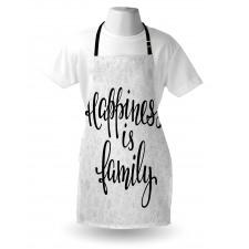 Happiness Phrase Apron