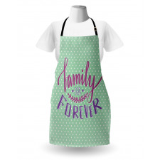 Polka Dots Family Words Apron