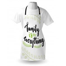 Lettering Phrase Apron