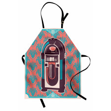 Retro Music Box Party Apron