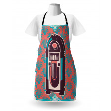 Retro Music Box Party Apron