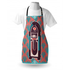 Retro Music Box Party Apron