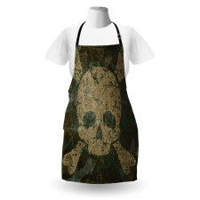 Rusty Aged Camo Design Apron