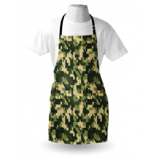 Abstract Chevron Forest Apron