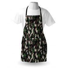 Pixelated Digital Abstract Apron