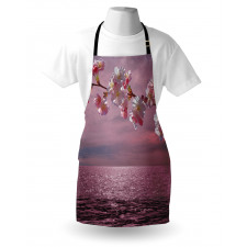 Cherry Tree Branch Apron