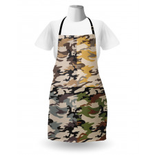 Different Colored Patterns Apron