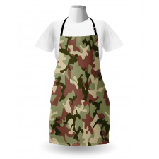 Pattern in Forest Colors Apron