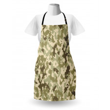 Camouflage Survival Theme Apron