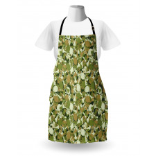 Sketchy Spooky Camouflage Apron