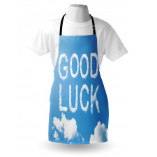 Message Sky Clouds Apron