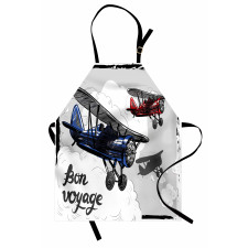 Retro Bon Voyage Apron