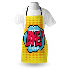 Comic Book Text Apron