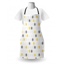 Sun Flowers Dots Apron