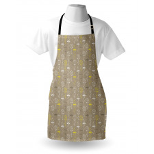 Flowers Butterfly Apron