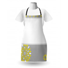 Border with Flowers Apron