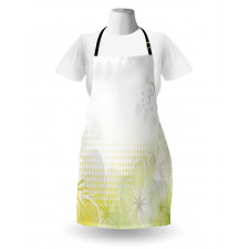 Bubbles Flowers Apron