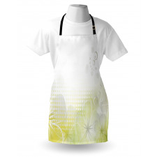 Bubbles Flowers Apron