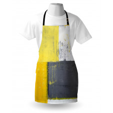 Pale Yellow Squares Apron