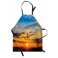 Dramatic Sunset Apron