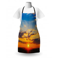 Dramatic Sunset Apron