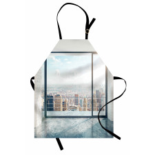 Empty Loft Cityscape Apron