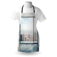 Empty Loft Cityscape Apron