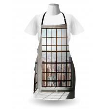 Urban Modern City View Apron