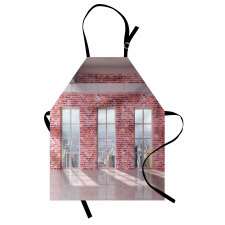 Red Brick Wall Loft City Apron