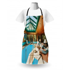 Large Indoor Pool Apron