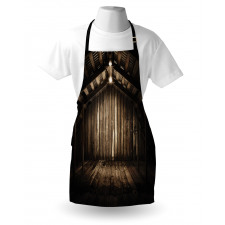 Wooden Cottage Apron