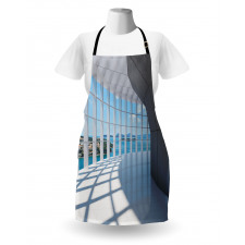 Skyscrapers Seascape View Apron