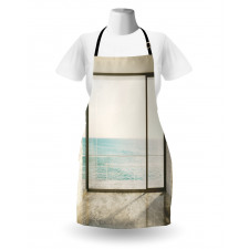 Coastal Scene Ocean View Apron